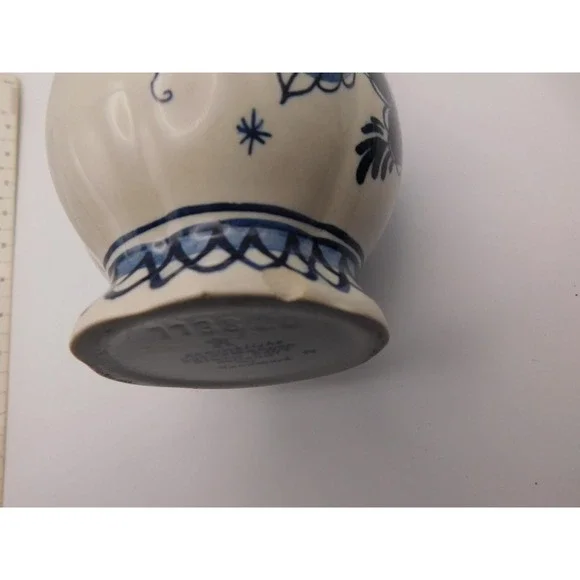 Vintage Koninklijke‎ Goedewagon Hand Painted Vase From Holland